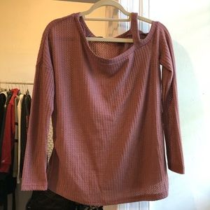NWOT SHEIN blush off-shoulder top